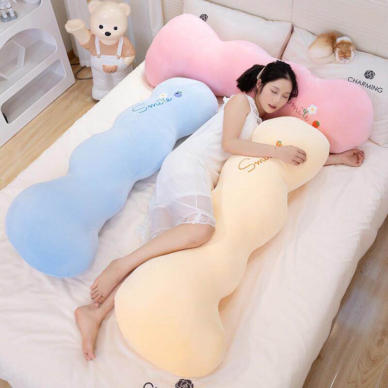 云朵玩偶毛绒玩具长条睡觉抱枕女生专用床上侧睡夹腿靠枕头可拆洗
