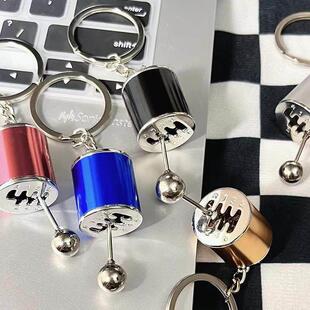 日本个性手动挡玩具解压钥匙扣挂件挂挡汽车换挡模拟变速器摆件