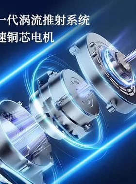 用电扇16寸超音GNO七叶大风家力语音声控风摇头智能静卧室立式落