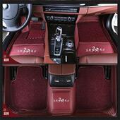 专MUD车车专用全包围汽车脚垫带o标log双可拆层卸两用丝圈脚垫