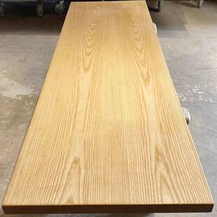 北美黑胡桃原木板红橡木桌面板榆木吧台板白蜡木餐桌樱桃木书桌板