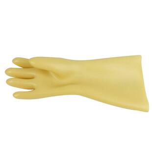 代尔塔GLEO 207001乳胶电工绝缘手套5KV电工带电作业防护劳保