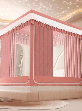 20帐2新款缝5保暖夹MAM棉纯色绗坐床蚊系列