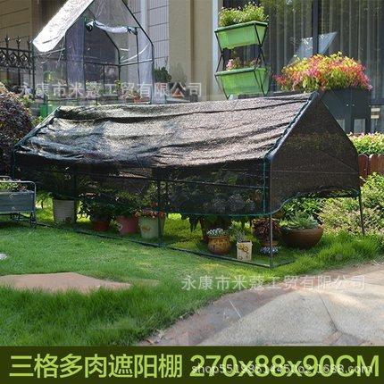 花房暖室外绿园艺温苗室花架萝多YII肉芽菜育苗保温房棚尖顶防雨