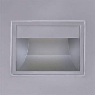 86盒LED地脚灯感应转角踢脚灯嵌入式楼梯灯宾馆过道走廊墙壁夜灯