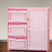 卧室简易衣柜宝宝衣柜书柜阳台柜床头柜儿童衣柜实木鞋 柜玩具柜