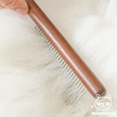 喵川铺子猫梳子梳毛刷狗梳子排梳去浮毛梳跳蚤梳短毛长毛开结