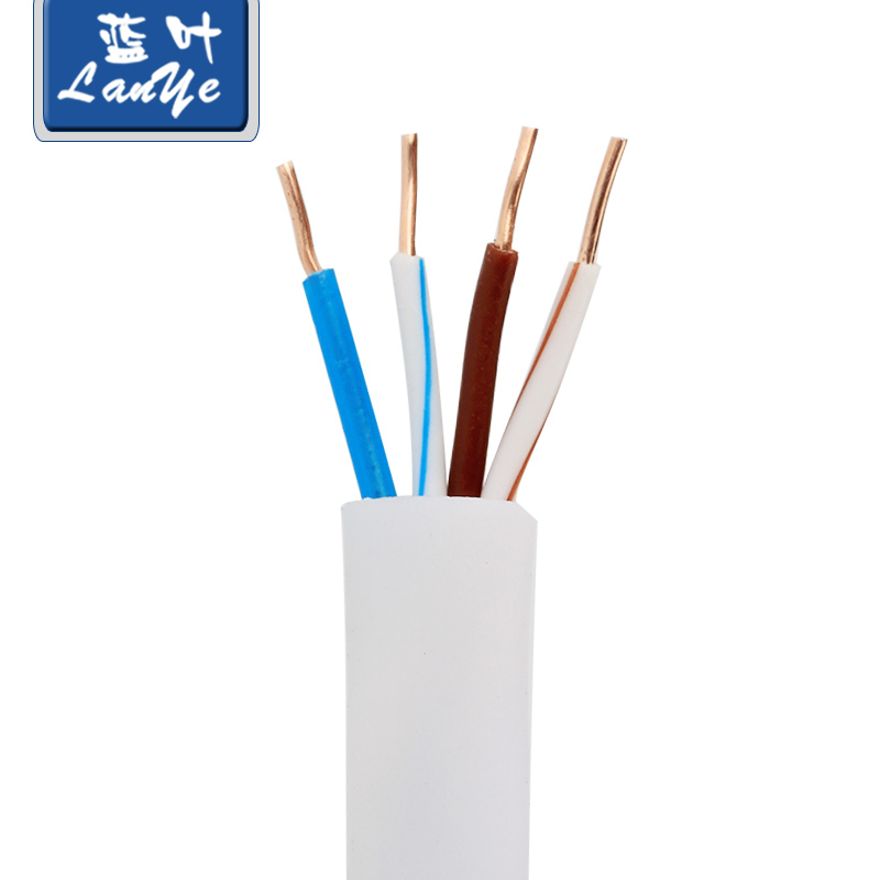 蓝叶 四芯电话线两芯室内二芯电话座机线100米纯铜室外固话2芯4芯