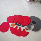 架子鼓静音垫消音垫五鼓三镲五鼓四镲隔音套装 防扰民防噪音