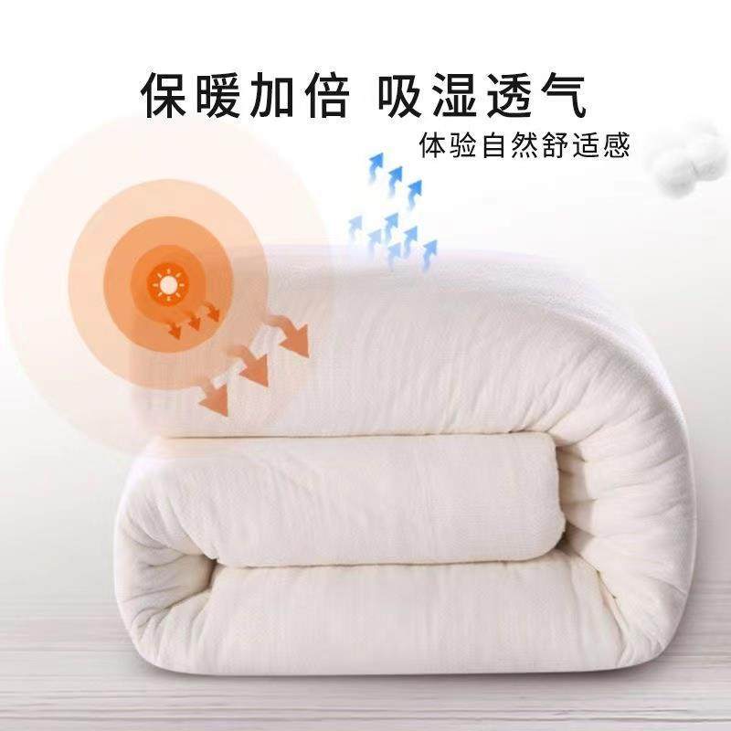 棉被棉絮床垫棉花被子垫絮保暖被芯垫被学生宿舍单人铺床家用铺盖,床上用品,棉花被,淘宝优惠券,粉丝福利购,淘宝优惠卷