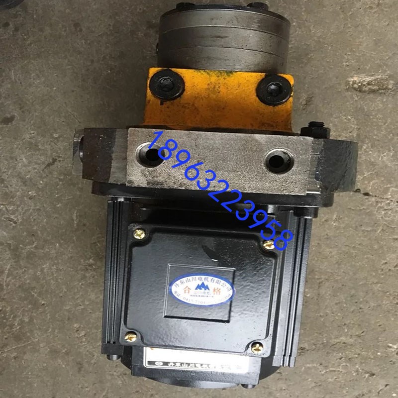 沈阳中捷Z3050*16摇臂钻夹紧电机总成 油泵座45号油泵连接座配件