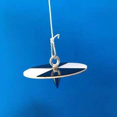 加厚双层黑白盘透明度盘赛氏盘萨氏盘水质检测器具环保专业水检验