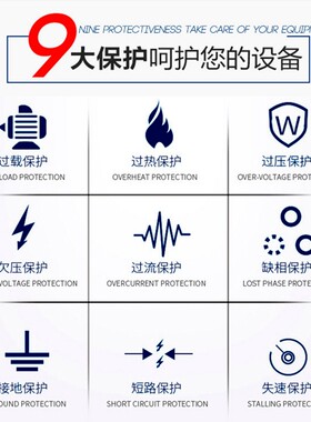 TGATL台工爱德利380V变频器三相4KW电机风机自动化通用矢量调速仪