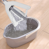 适用33厘米以下海绵拖把桶洗拖把桶长方形家用塑料桶加厚拖布桶