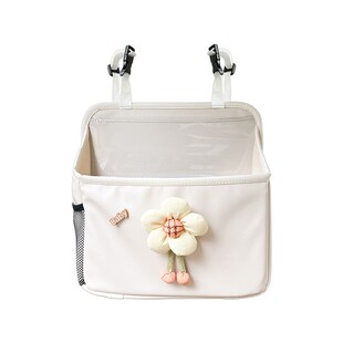 汽车座椅后背收纳袋挂式可爱车载储物盒座椅背置物架车载纸巾盒女