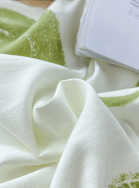 A类双层纱被套单件水洗棉宿舍单人150x180x200双人非全棉纯棉被罩