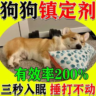 狗狗麻醉镇定剂快速睡眠药防扰民猫狗宠物乱叫抓情绪安抚睡眠神器