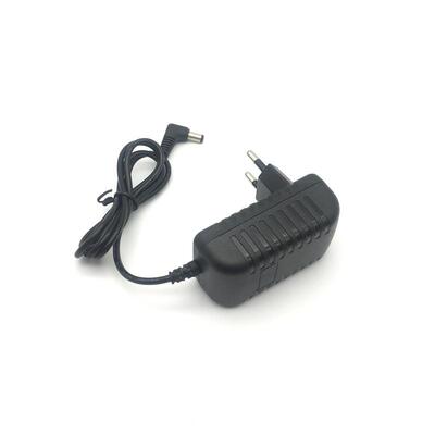 DC90°7字型圆头欧规标5V6V9V12V15V24V0.5A1A1.5A2A3A电源适配器