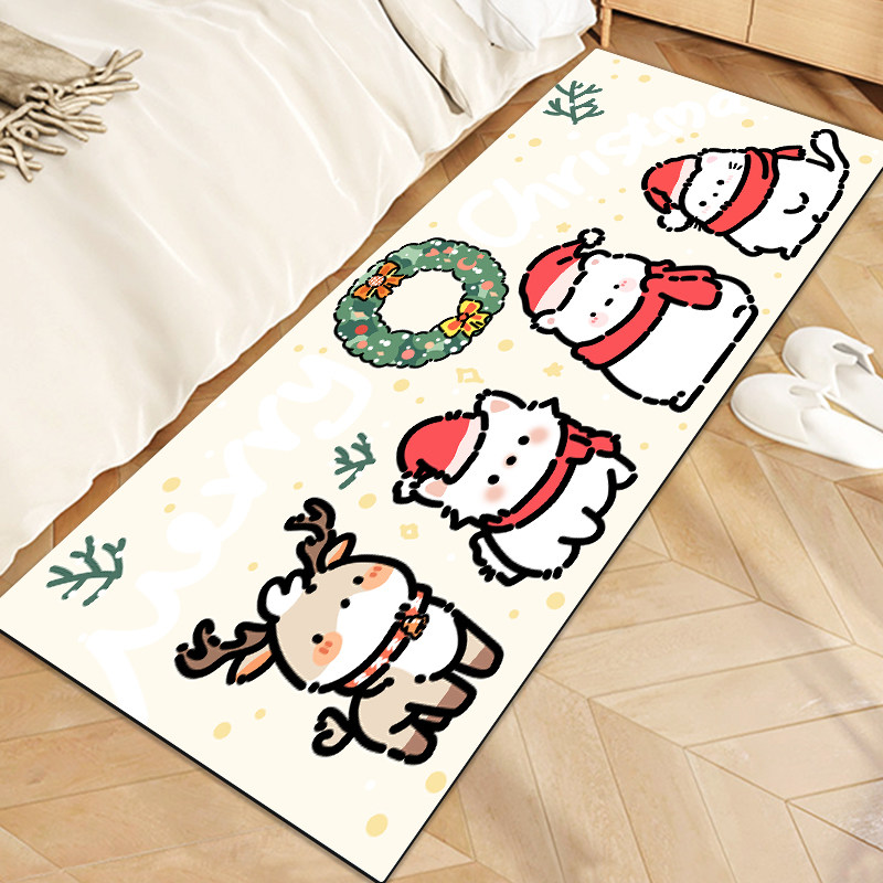 浴室软垫化妆室吸水地垫门口防滑脚垫子厕所地毯矽藻泥卫浴速干