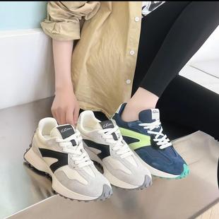 系带常规款 老爹鞋 时尚 运动鞋 透气A1801 休闲鞋 复古休闲鞋