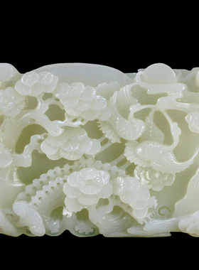 快速发货顺丰包邮高档天然阿富z汗玉殡葬用品骨灰盒松鹤纳福男女