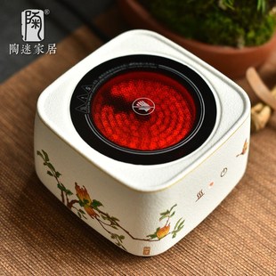 快速发货家用轻奢小n型茶炉带内胆过滤加厚温茶壶电陶炉耐热玻璃