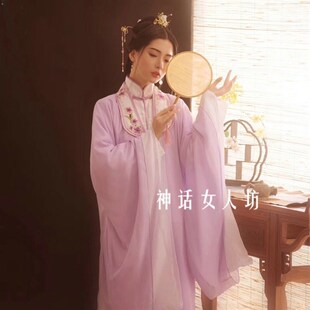 快速发货影楼写真服装素雅小姐装汉服古装红O楼梦同款明朝女装素