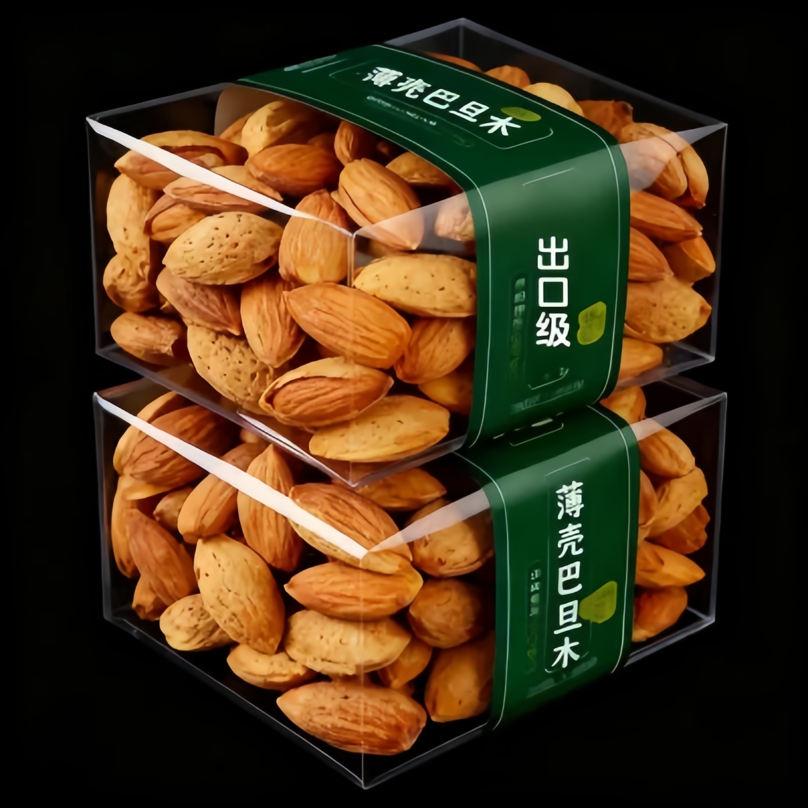 新货巴旦木带壳手剥奶油味美国坚果扁桃杏仁休闲零食年货炒货