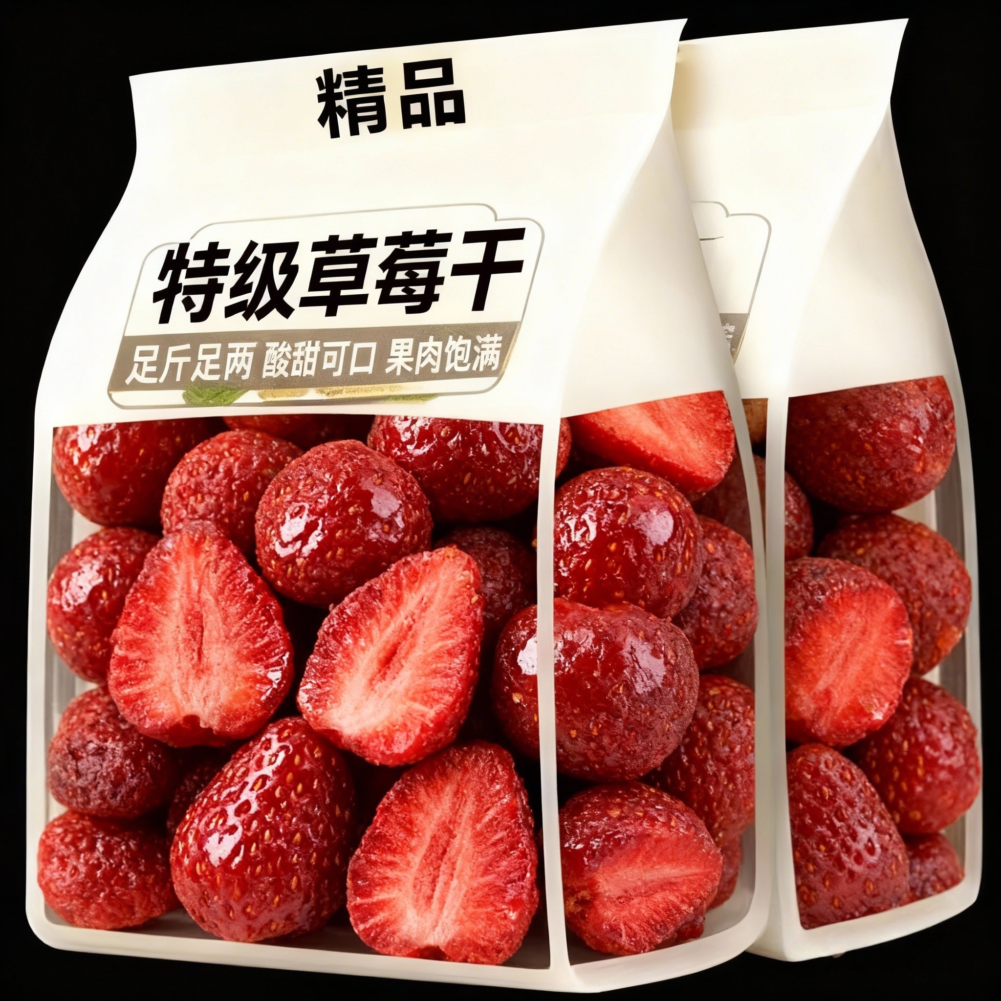 草莓干冻干无添加草莓脆水果烘焙专用雪花酥原材料孕妇儿童零食
