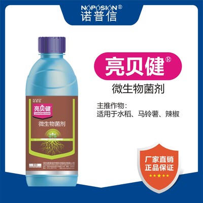 诺普信亮贝健微生物菌剂氨基酸肥料抗逆促根补菌抑菌促生长液体肥