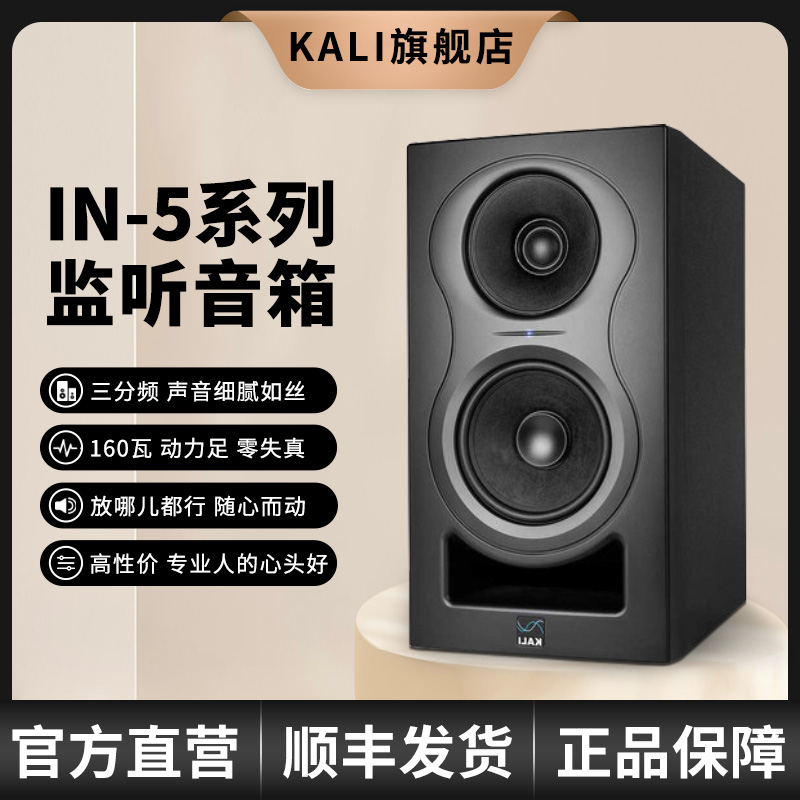 KALI桌面音箱三分頻有源監聽