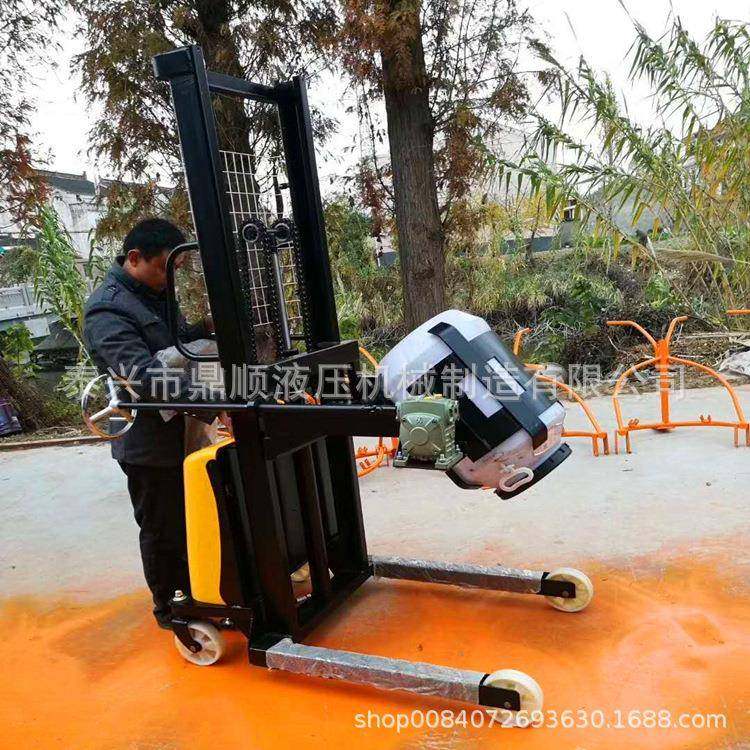 生产电动油桶倒料车油桶倒料车油桶装卸车油桶翻转车,搬运/仓储/物流设备,其他起重搬运设备,淘宝优惠券,粉丝福利购,淘宝优惠卷