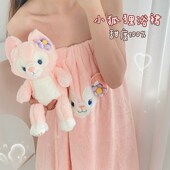 浴巾家用可穿式 女夏天浴袍可爱裹巾大人速干洗澡巾W吸水毛巾三件