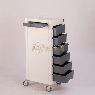 美发工具柜理发店发廊专用多功能烫染工具车N理发柜子发型师手推