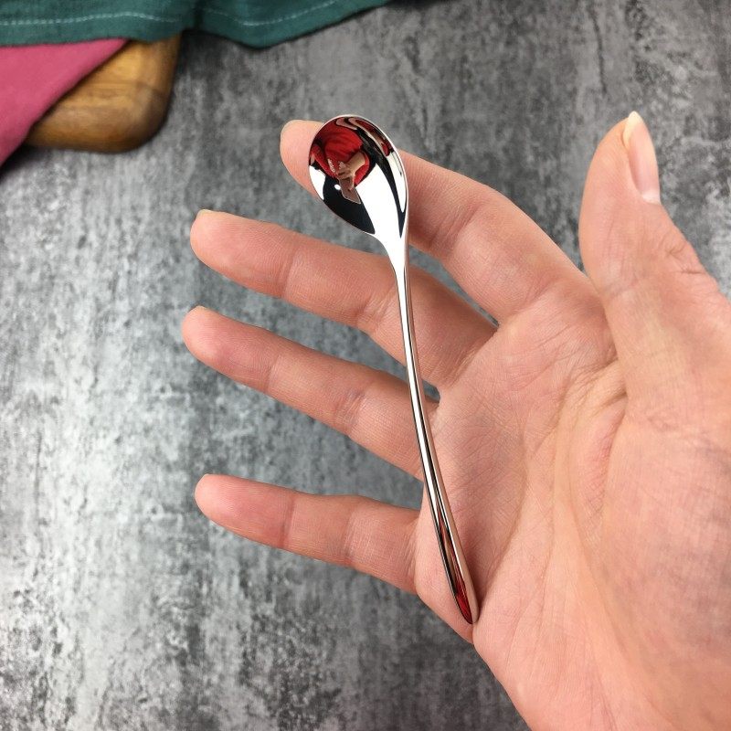 精致特小号304不锈钢咖啡勺子创意短I柄茶匙迷你调羹调料勺搅拌勺,餐饮具,咖啡勺,淘宝优惠券,粉丝福利购,淘宝优惠卷