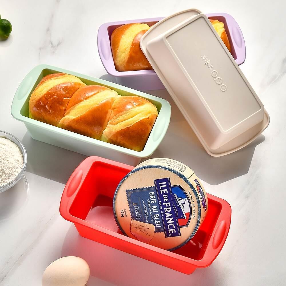 食品级耐高温硅胶长方形吐司模具