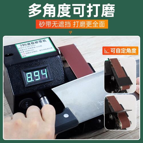 德国电动磨刀器全自动小型磨刀机家用F快速定角专业神器砂带高精