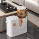 茶水桶茶室干湿分离垃圾桶按压式 分类H清洁桶茶道废水桶过滤茶渣