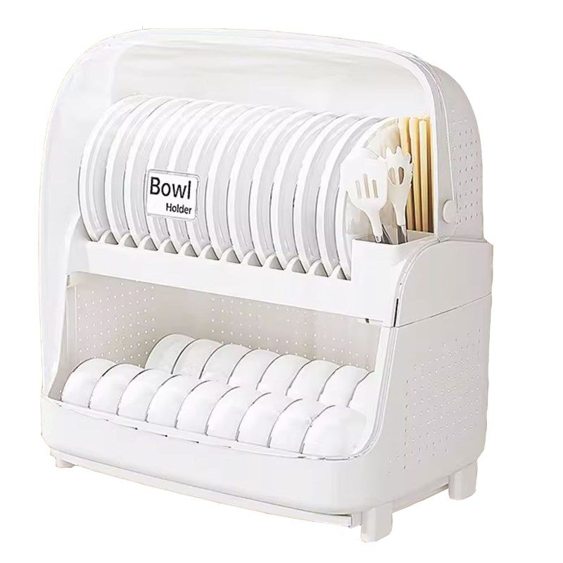 碗柜家用厨房收纳餐具柜碗架厨房碗碟G沥水置物架双层放碗筷收纳,厨房/烹饪用具,碗架,淘宝优惠券,粉丝福利购,淘宝优惠卷