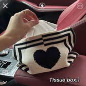 车载纸巾盒创意i挂式 汽车用ins轻奢风纸巾包 抽纸盒高级感简约时尚