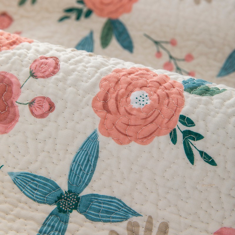 韩国学生宿舍单人床盖双面u两用纯棉斜纹上下铺夹棉床单可洗铺沙