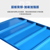 货架置物架仓库多层储物架超市货物架家H用商用储藏室小铁架子仓