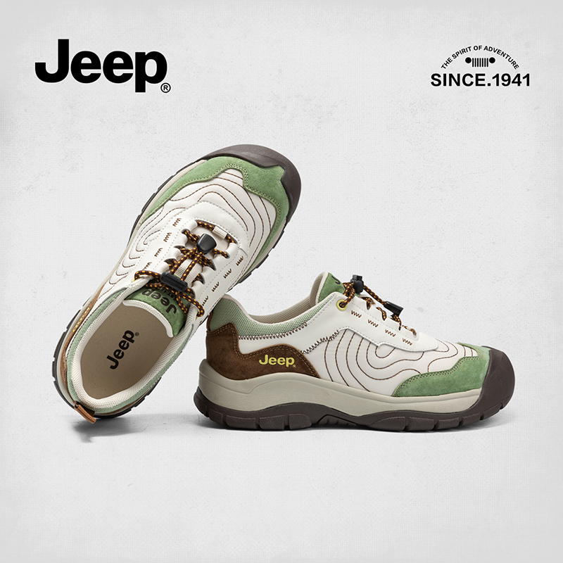 吉普户外运动徒步登山鞋轻便透气