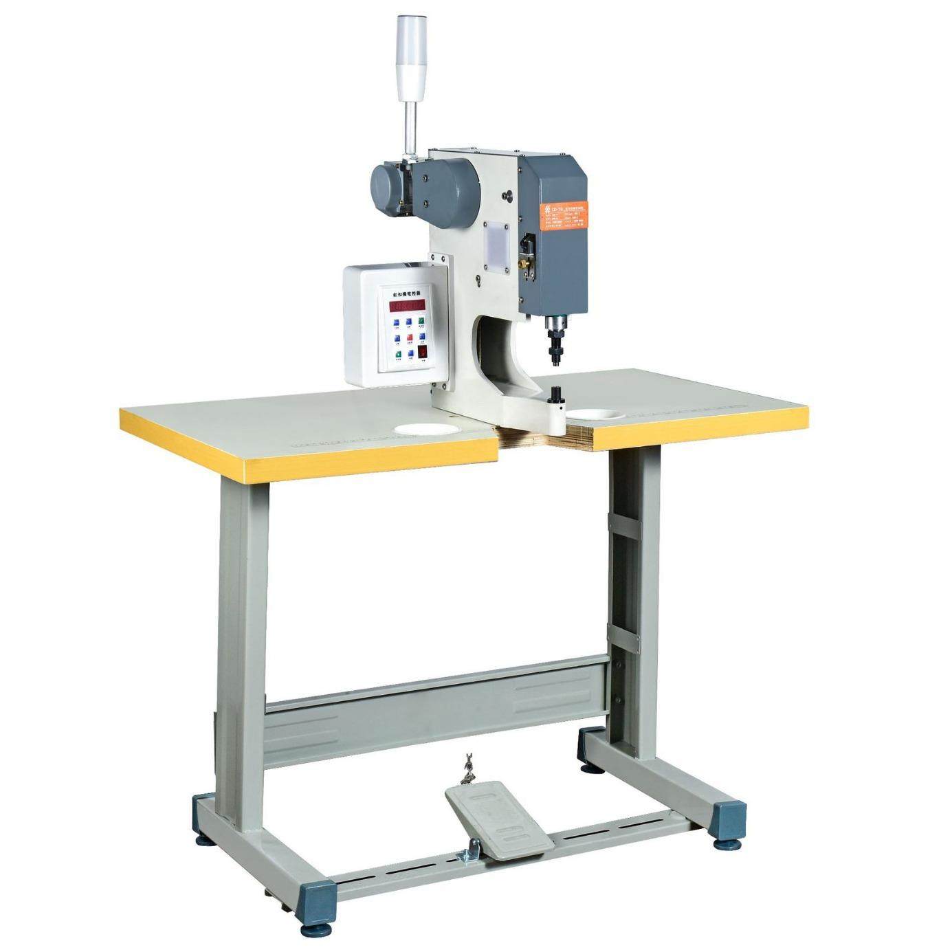 新款高压盾型直驱钉扣机服装帆布制品打扣机三重保护装订钉扣机