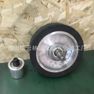 砂带机立卧两式打磨抛光机电磁磨刀机配件橡胶轮平磨轮指槽轮