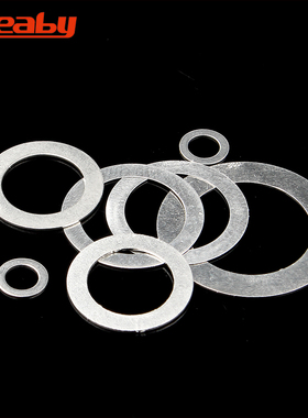 304不锈钢垫圈加大超薄平垫片金属介子华司M8M10M12M14M15M16-M40