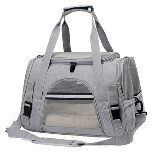 猫包外出便携夏天轻便纱网手提式猫咪背包幼猫小型猫包行李箱透气