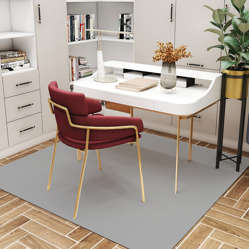 电脑椅地垫家用转椅桌椅垫防滑垫pvc卧室地毯免洗木地板保护垫子