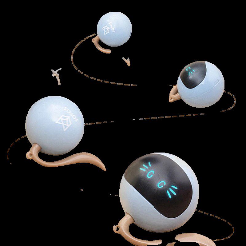 逗猫咪狗狗玩具解闷神器智能球电动宠物充电小型犬比熊泰迪自动