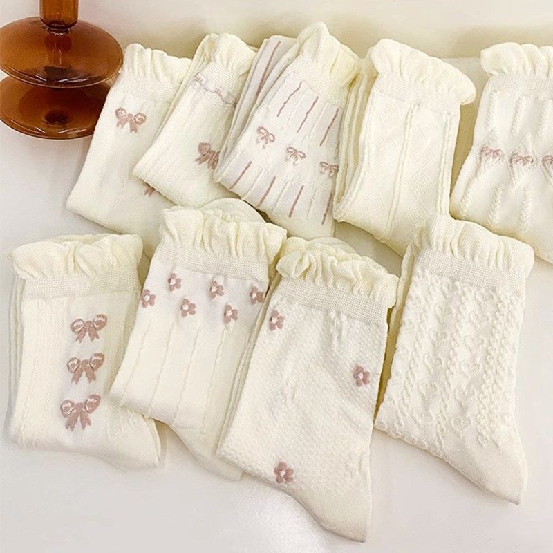 月子袜秋冬产妇产后纯棉松口中筒孕妇袜子女春秋十月睡眠长筒长袜,女士内衣/男士内衣/家居服,中筒袜,淘宝优惠券,粉丝福利购,淘宝优惠卷